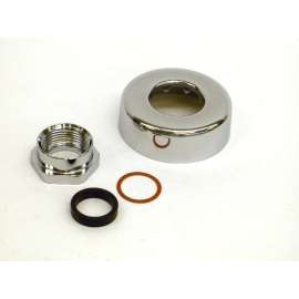 Spud Nut and 3/4-in Escutcheon for 1.0 GPF Urinal Flushometer
