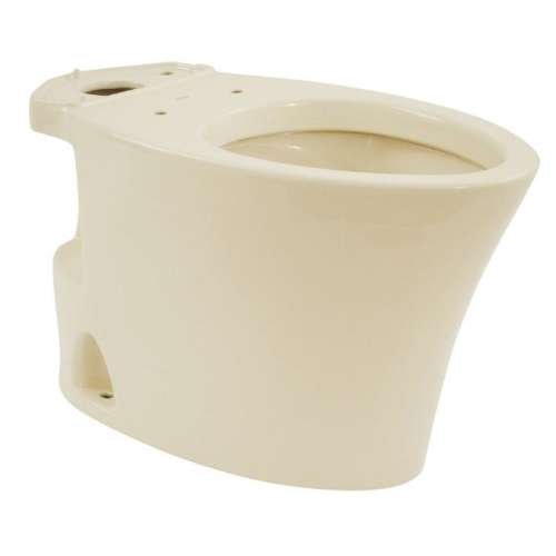 EcoElongated 1.28 GPF Toilet Bowl with E-Max Flush System in Sedona Beige