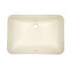 20-7/8-in Undermount Bathroom Sink with Overflow and SanaGloss in Sedona Beige