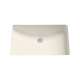 21-1/4-in Undermount Bathroom Sink with Overflow and SanaGloss Ceramic Glaze in Sedona Beige