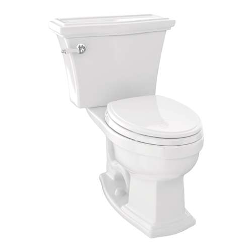 CST784EF Eco Clayton Two Piece Elongated 1.28 GPF Toilet with E-Max Flush System - Seat Not Included