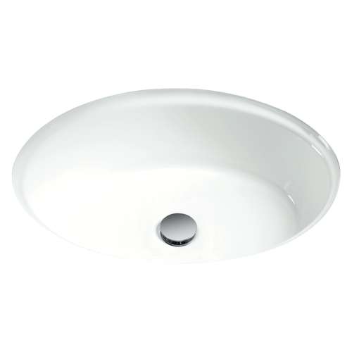 18-3/4-in Undermount Bathroom Sink with Overflow