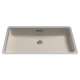 20-1/2-in Undermount Bathroom Sink with Overflow and SanaGloss Ceramic Glaze in Bone