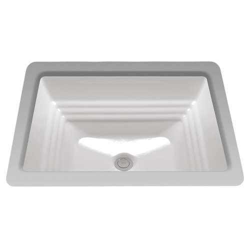 18-1/2-in Undermount Bathroom Sink with Overflow