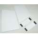 Set of Large and Small Side Plates for Toilets in Cotton