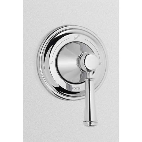 Two-Way Diverter Trim with Shut-Off and Lever Handle