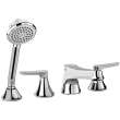 Wyeth Deck-Mounted Bathtub Faucet Trim Kit With Handheld Shower