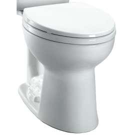 Elongated Toilet Bowl in Cotton