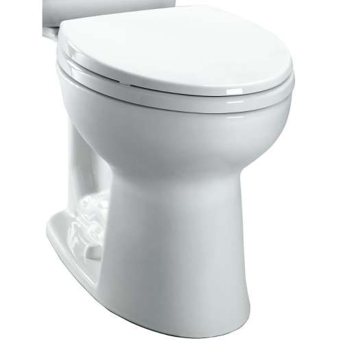 Elongated Toilet Bowl in Cotton