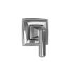 Three-Way Diverter Trim with Shut-Off in Brushed Nickel
