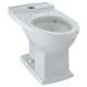 Elongated Universal Height Toilet Bowl with CeFiONtect in Colonial White
