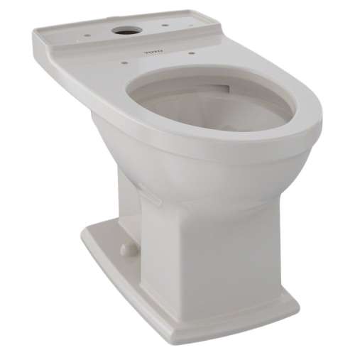 Elongated Universal Height Toilet Bowl with CeFiONtect in Sedona Beige