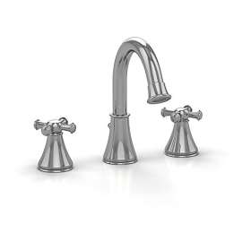 TL220DDH Vivian Widespread Bathroom Faucet with Cross Handles