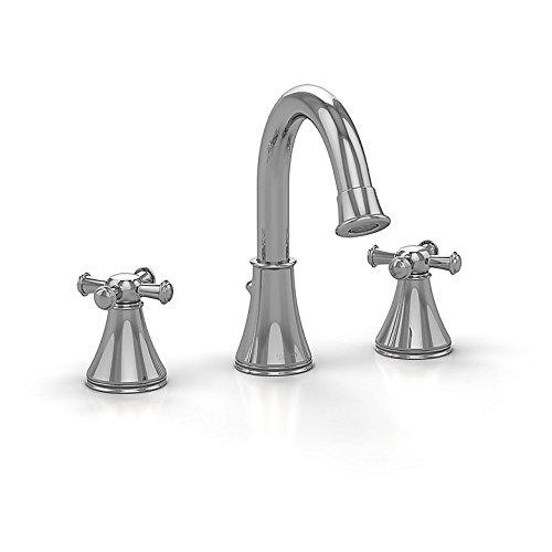TL220DDH Vivian Widespread Bathroom Faucet with Cross Handles