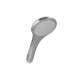 Modern 2 GPM Single Function 5-in Diameter Rain Handheld Shower in Brushed Nickel