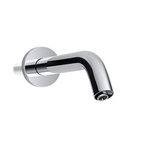 Helix EcoPower TEL135-D10ET#CP Wall-Mount Electronic Bathroom Faucet with 10s Controller and Thermostatic Mixing Valve in Polished Chrome, 0.5 GPM