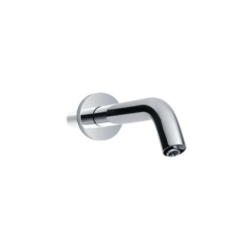 Wall-Mount Electronic Bathroom Faucet with 10s Controller and Thermostatic Mixing Valve in Polished Chrome, 1 GPM