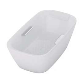 Neorest 71-in. Marble Rectangular Free Standing Bathtub with Center Drain ABF992X#01DCP