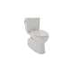 1.0 GPF Two-Piece Elongated Toilet with Single Flush in Sedona Beige