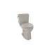 1.0 GPF Two-Piece Round Toilet with Single Flush and CeFiONtect Ceramic Glaze in Bone