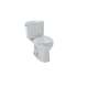 Drake II Round Tornado 1.28-GPF 2 Piece Toilet, Less Seat