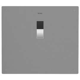 EcoPower TET2GA31#SS Concealed Toilet Flush Valve with Back Spud Wall Inlet in Stainless Steel, 1.6 GPF