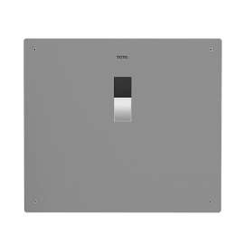 High-Efficiency Concealed Urinal Flush Valve with Top Spud Inlet in Stainless Steel, 0.5 GPF