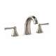 Silas TL210DD12#PN Widespread Bathroom Faucet in Polished Nickel