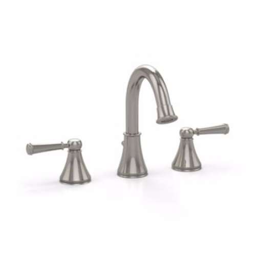 Vivian TL220DD1H12#PN Widespread Lavatory Faucet with Lever Handles in Polished Nickel