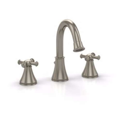 Vivian Deck-Mounted High Arc 1.2-GPM Widespread Bathroom Sink Faucet
