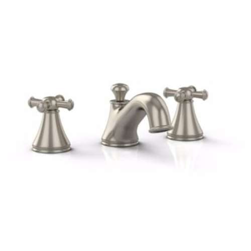 Vivian TL220DD12#BN Widespread Lavatory Faucet with Cross Handles in Brushed Nickel