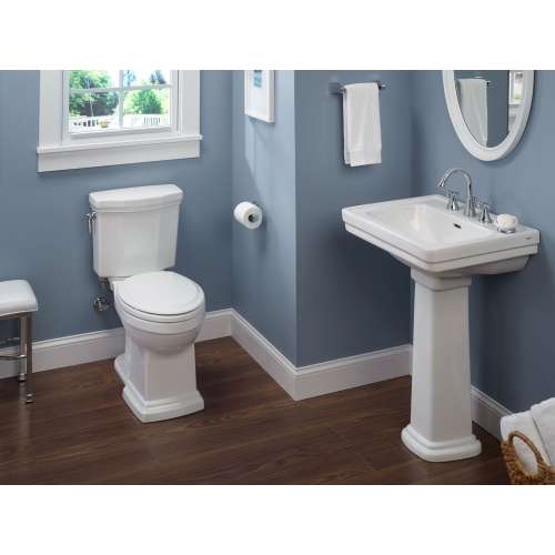 Promenade II Elongated Tornado 1.28-GPF 2 Piece Toilet, Less Seat