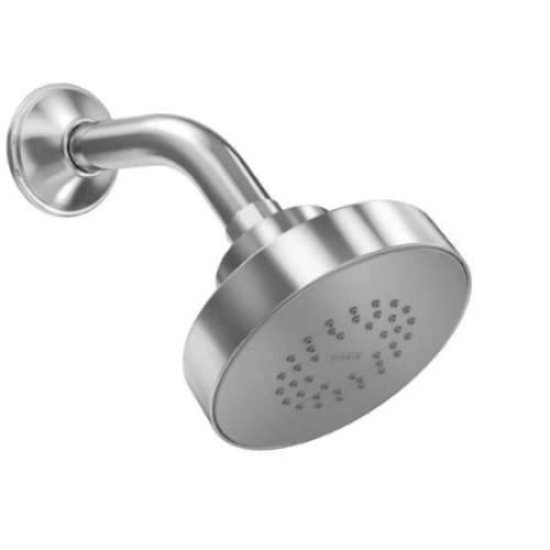 Single Function Rain Shower Head in Polished Chrome, 1.5 GPM