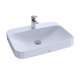 Arvina 24-in. Vitreous China Rectangular Vessel Bathroom Sink