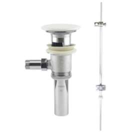 Drain Fitting Assembly with Decorative Top Cover in Cotton