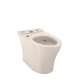 Elongated Skirted Toilet Bowl with CeFiONtect in Sedona Beige