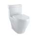 1.28 GPF One-Piece Elongated Toilet Bowl in Colonial White