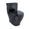 MS626124CEF#51 Aimes 1.28 GPF One-Piece Elongated Toilet Bowl in Ebony