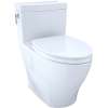 Aimes Elongated Tornado 1.28-GPF 1-Piece Toilet, With Seat