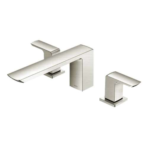 GR TBG02201U#BN Three-Hole Roman Tub Filler Trim in Brushed Nickel