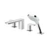GR TBG02202U#CP Four-Hole Roman Tub Filler Trim in Polished Chrome