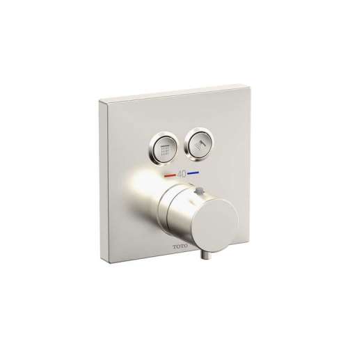 Mini Unit Square Dual Function Thermostatic Valve Trim - In Multiple Colors