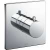 Square Three-way Diverter Trim with Off in Polished Chrome