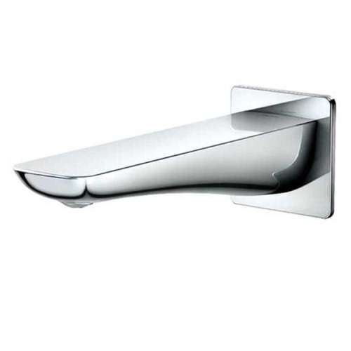 Modern S Tub Spout in Polished Chrome