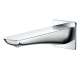 Modern S Tub Spout in Polished Chrome