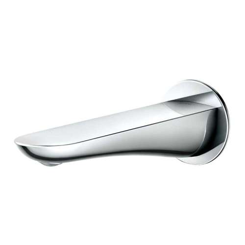 Modern R Tub Spout in Polished Chrome
