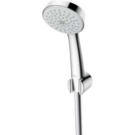 2.0 GPM Round Single Function Modern Showerhead in Polished Chrome