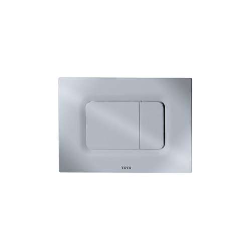 Square Dual Button Push Plate for RP In-Wall Tank - In Multiple Colors