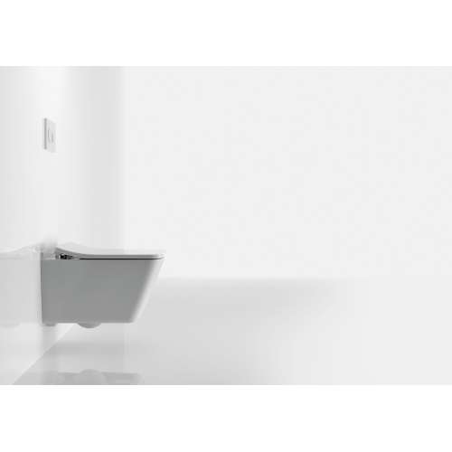 SP Square Tornado 0.9, 1.28-GPF Wall Hung Toilet, Less Seat