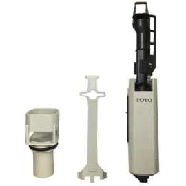 Flush Valve Assembly with Hold Down Bracket